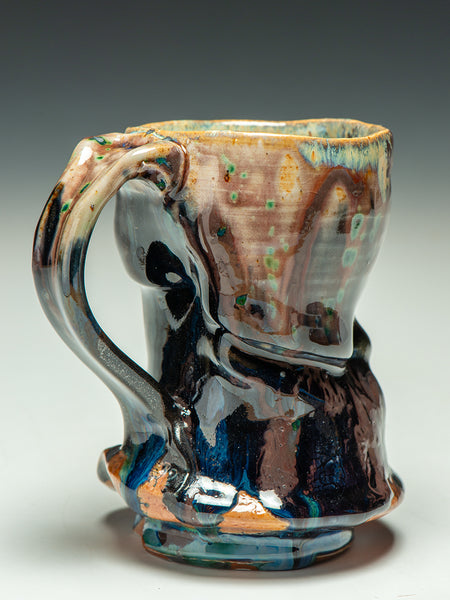 #5641 Oni-Glazed mug