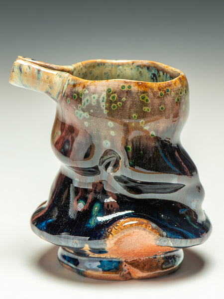 #5675 Oni-Glazed pouring piece