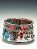 #5678 Oni-Glazed tea bowl