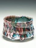 #5678 Oni-Glazed tea bowl