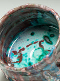 #5678 Oni-Glazed tea bowl