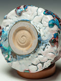 #5678 Oni-Glazed tea bowl