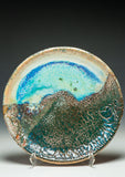 #6460 Oni-Glazed Platter with wall hanger