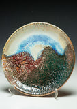 #6462 Oni-Glazed Plate with wall hanger