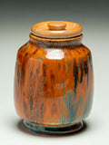#6296 Oni-Glazed Tea Caddy:  Chaire