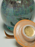 #6301 Oni-Glazed Tea Caddy:  Chaire
