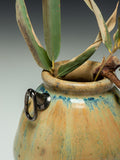#6333 Oni-Glazed Wall Vase (Kake Hanaire)