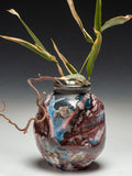 #6346 Oni-Glazed Wall Vase (Kake Hanaire)