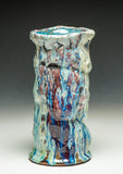 #6487 Oni-Glazed Vase