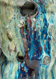 #6487 Oni-Glazed Vase