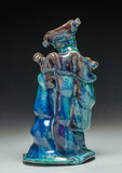 #6549 Oni-Glazed Dancing Vase