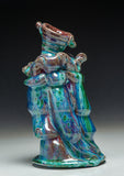 #6549 Oni-Glazed Dancing Vase
