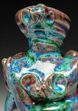 #6549 Oni-Glazed Dancing Vase