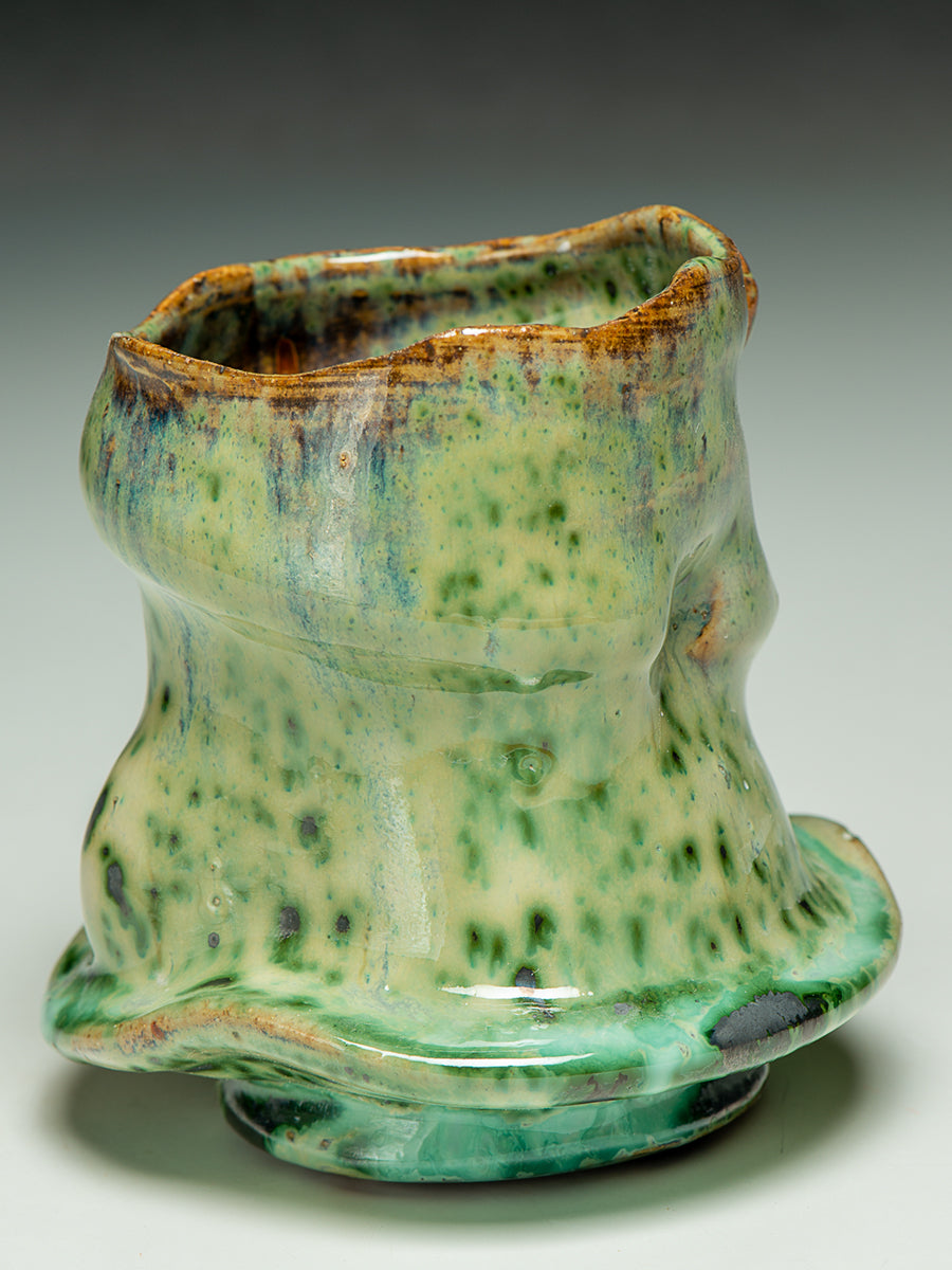 7272 Oni-Glazed cup – Dick Lehman Clay Art