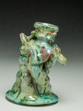 #7325 Oni-Glazed Dancing Vase