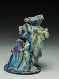 #7331 Oni-Glazed Dancing Vase