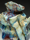 #7331 Oni-Glazed Dancing Vase