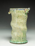 #7242 Oni-Glazed vase