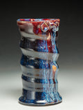 #7244 Oni-Glazed vase