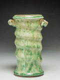 #7246 Oni-Glazed vase