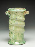 #7246 Oni-Glazed vase