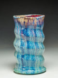 #7248 Oni-Glazed vase