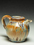 #7283 Oni-Glazed teapot