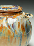 #7283 Oni-Glazed teapot
