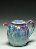#7289 Oni-Glazed teapot