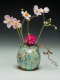 #7377 Oni-Glazed Wall Vase