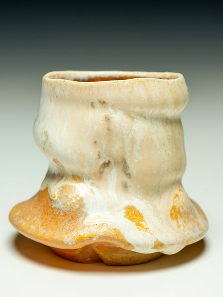 #4138 Glazed and Woodfired Cup