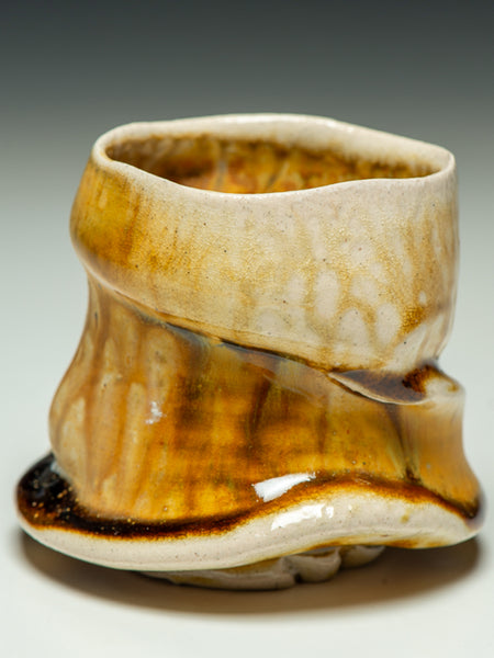 #4140 Glazed and Woodfired Cup