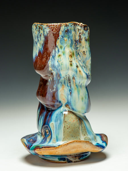 #4310 Oni-Glazed Vase