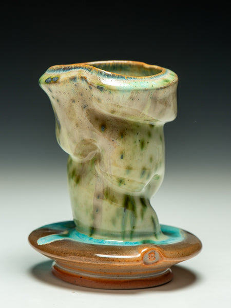 #4350 Oni-Glazed Vase