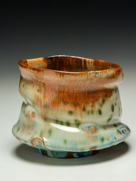#5360 Oni-Glazed bowl/chawan