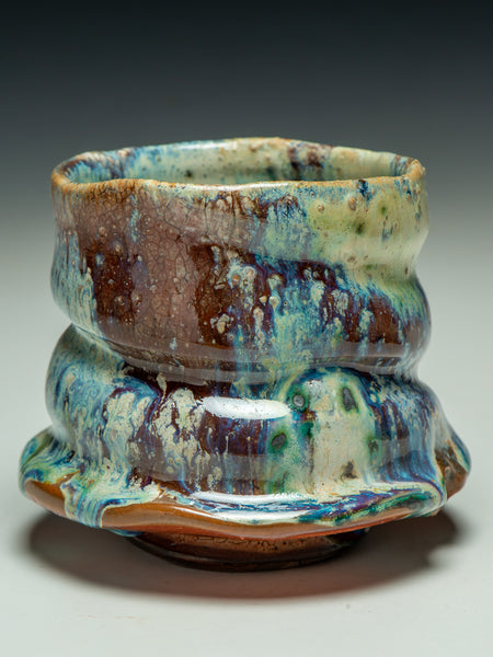 #5366 Oni-Glazed bowl/chawan