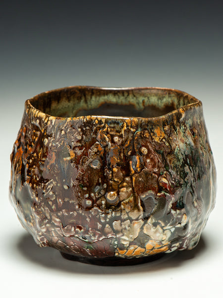 #5399 Oni-Glazed bowl/chawan