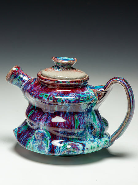#5528 Oni-Glazed Teapot