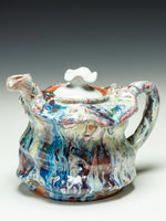 #5653 Oni-Glazed teapot