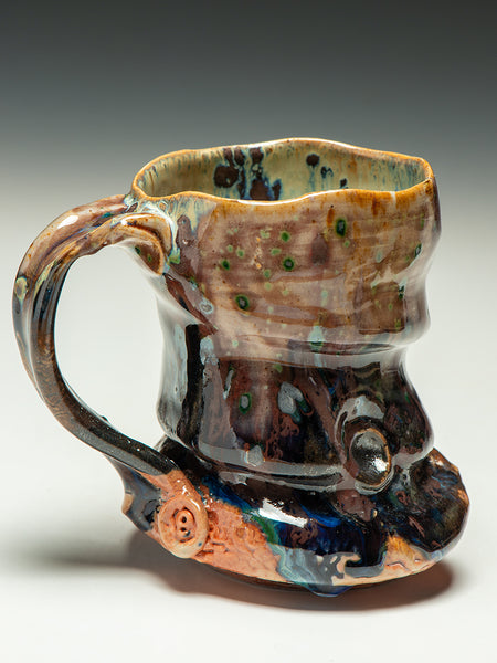 #5689 Oni-Glazed mug