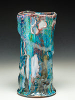 #5964 Oni-Glazed vase