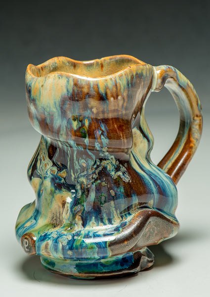 #6560 Oni-Glazed mug