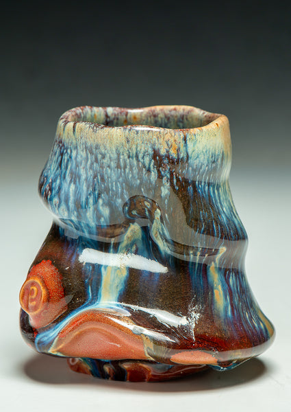 #6640 Oni-Glazed cup