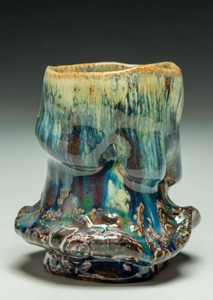 #6658 Oni-Glazed cup
