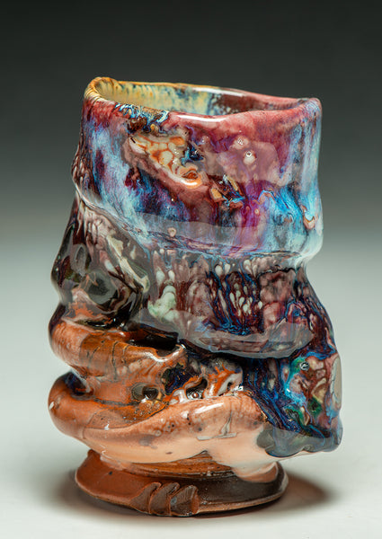 #6664 Oni-Glazed cup