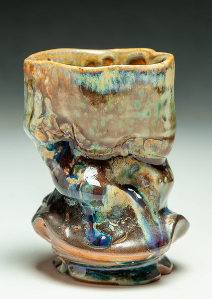 #6674 Oni-Glazed cup