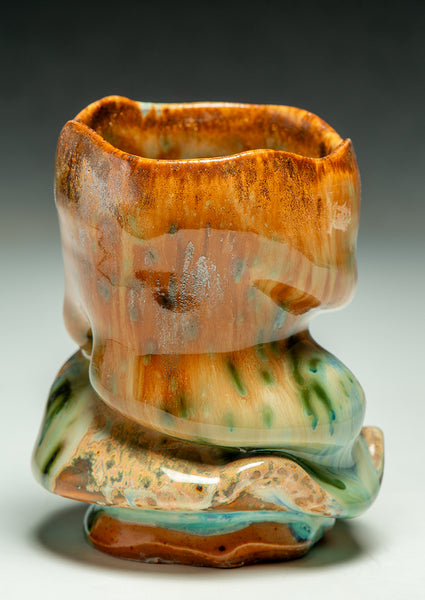 #6676 Oni-Glazed cup
