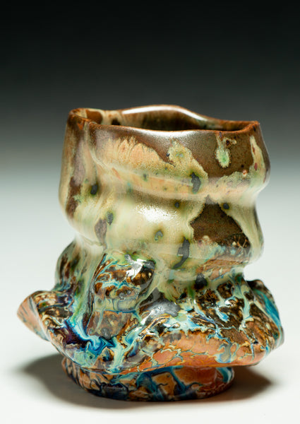 #6686 Oni-Glazed cup