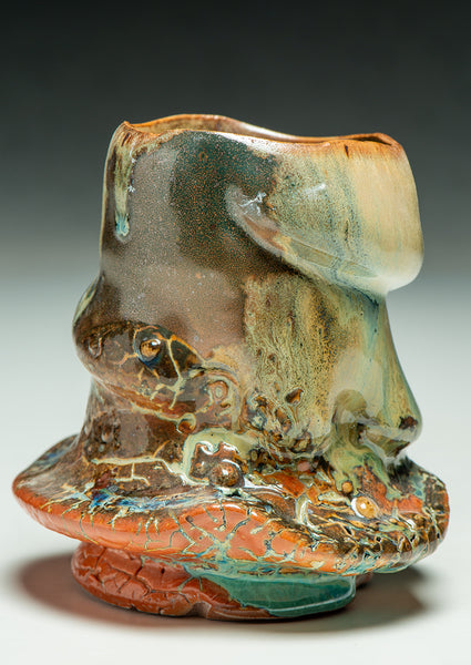 #6688 Oni-Glazed cup