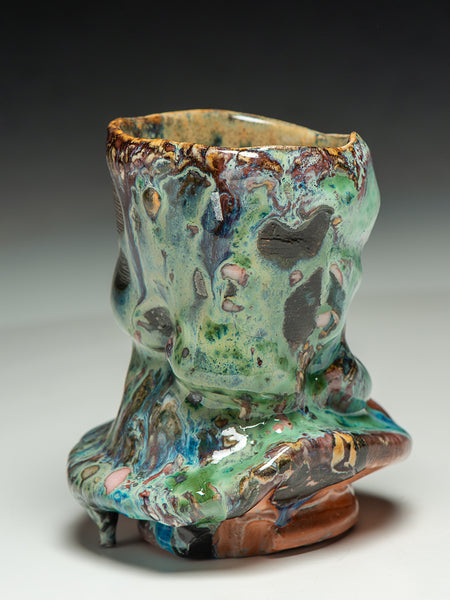 #6776 Oni-Glazed cup